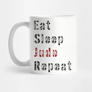 Eat Sleep Judo Repeat Mug